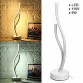 Modern LED Table Lamp for Bedside, Desk, and Bedroom - Night Lighting Fixture and Decoration