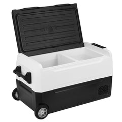 Portable Car Refrigerators Mini Fridge Electric Compressor Cooler for Car Home 12/24V DC 110/240V AC