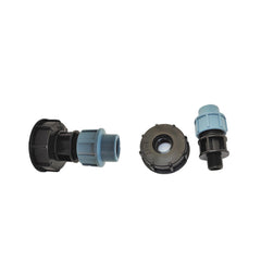 Ventilanschluss für Wassertanks mit Tonnenfässern – 20/25/32 mm gerader Auslassadapter für Fässer, Anschlussteile