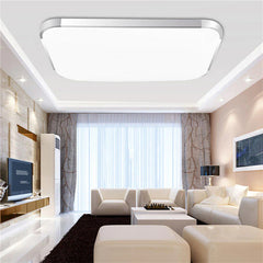 Modern LED Ceiling Light - 12/18/24W Surface Mount Lamp for Bedroom & Living Room