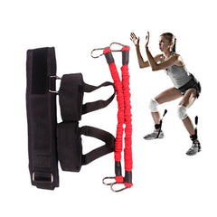 Fitness Bounce Trainer: Seil-Widerstandsband für Basketball, Tennis, Laufen, Springen, Beinkraft- und Beweglichkeitstraining