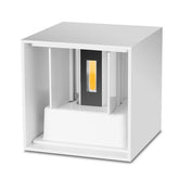 Wasserdichte 7W Aluminium Cube COB LED Wandleuchte - Moderne 220V Heimbeleuchtung