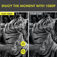 5X 1080P HD Monokular-Teleskop - Outdoor Tag/Nacht Dual-Use, 300m Reichweite