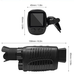 5X 1080P HD Monokular-Teleskop - Outdoor Tag/Nacht Dual-Use, 300m Reichweite