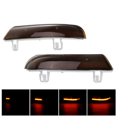 Dynamische LED-Blinker-/Spiegelkontrollleuchten - Bernsteinfarbenes Paar