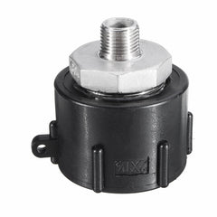 Wassertank-Adapter aus Edelstahl – Außengewinde mit grobem Schnellanschluss für Schlauch, Wasserhahn, Ersatzventil