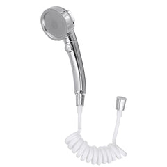 New High Pressure Handheld Shower Head with Third Gear Upgrade and Water-Saving Faucet Extension Set