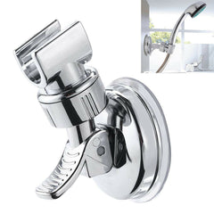 Adjustable Hand Shower Head Bracket with Strong Vacuum Suction Cup for Bathroom Wall Mount