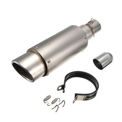 38-51mm Stainless Steel/Carbon Exhaust Muffler Pipe Silencer for Motorcycle Street Racing Bike