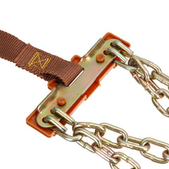 Universal Anti-Skid Ice & Snow Chains for Car, Truck, SUV, ATV, UTV - Emergency Winter Tire Solution