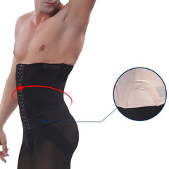 Schlankheitsgürtel für Herren: Elastisches Body-Shaper-Korsett zur Bauch- und Bauchkontrolle