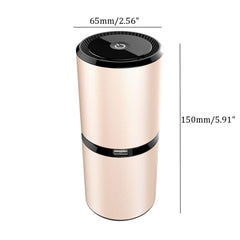 Luftreiniger mit negativen Ionen und Geruchsentferner für Auto und Zuhause – PM2.5-Luftreiniger