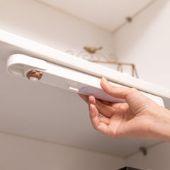 USB-LED-Nachtlicht - Mini-Tischlampe, Augenschutz, anbringbar, Leselicht mit Haken für Küche & Flur