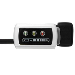 7/8" Electric Bike Handlebar Speed Battery Indicator Thumb Throttle with Self-Lock