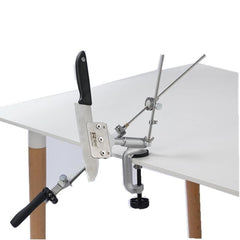 360-Grad-Messerschärfersystem aus Aluminiumlegierung mit Schleifwerkzeugen mit konstantem Winkel