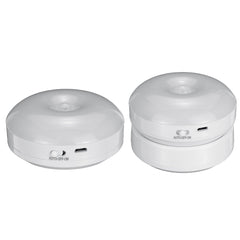 360-Grad-Drehung LED-Bewegungssensor-Nachtlicht, USB wiederaufladbar für Treppen und Schlafzimmer