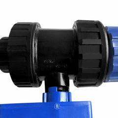 Anschlussstück für Wassertanks mit 1/4 Zoll (0,64 cm), 25 mm, Kunststoff-Montagewerkzeug mit Messingventil, Gartenhahn-Adapter