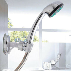 Adjustable Hand Shower Head Bracket with Strong Vacuum Suction Cup for Bathroom Wall Mount