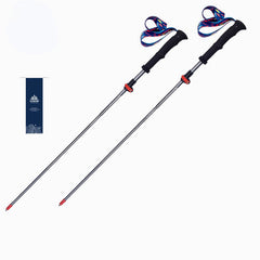 Ultralight Folding Trekking Poles - Quick Lock Carbon Fiber Walking Sticks for Hiking, Camping, Trail Running
