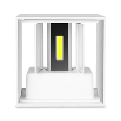 Wasserdichte 7W Aluminium Cube COB LED Wandleuchte - Moderne 220V Heimbeleuchtung