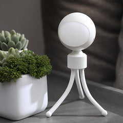 Dimmbares, über USB wiederaufladbares LED-Nachtlicht mit Tonsteuerung für Schlafzimmer und Schrank