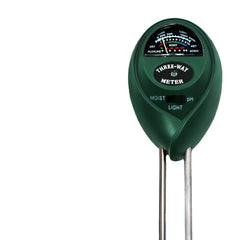 3-in-1 Soil pH Meter for Garden Plants, Flowers - Moisture & Sunlight Tester