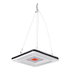 50 W COB-LED-Vollspektrum-Wachstumslicht, wasserdicht nach IP64, quadratische Flutlichtlampe für Zimmerpflanzen, Blumen, Hydrokultur, Gewächshaus