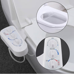 G1/2 Smart Toilet Bidet Attachment Seat Cover Sprayer Hot & Cold Mixer Water Wash Cleaner Set