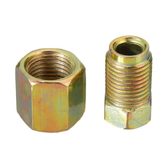 50 x M10 Kupfer-Bremsrohrverschraubungen, 25 männlich + 25 weiblich für 3/16 Zoll Rohr – metrische Muttern