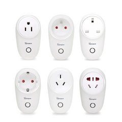 WiFi Smart Wireless Home Power Sockets Work With Alexa Google Assistant - JustgreenBox