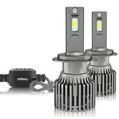 2PCS 90W LED Car Headlight Bulbs, Waterproof, 10000LM, 6500K Brightness