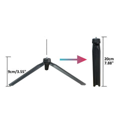 Dimmbarer LED-Ringlichtständer 3200K-5800K für Selfie, Video, Foto, Live-Show