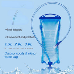 Trinkrucksack mit Wasserblase und Reservoir – Laufweste-Rucksack für Camping, Wandern, Klettern