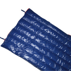 Ultraleichter 3-Jahreszeiten-Campingschlafsack aus Gänsedaunen für Erwachsene, 200 x 73 cm, Umschlagtyp, 90 % Daunen, tragbar und warm