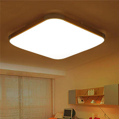 Modern LED Ceiling Light - 12/18/24W Surface Mount Lamp for Bedroom & Living Room