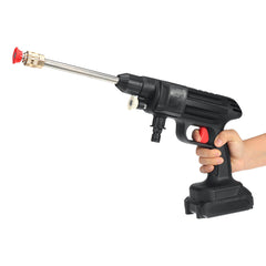 24V Cordless High Pressure Washer - Car Washing Machine & Water Spray Gun with 1/2 Battery