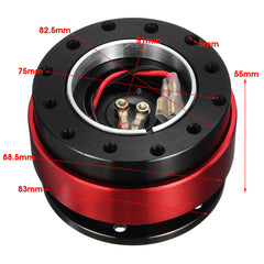 Universeller Lenkrad-Schnellspanner-Nabenadaptersatz aus Aluminiumlegierung