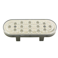 15 LED White Shell Car Brake Lamp - Red Stop, Parking, Emergency Safety Warning Light