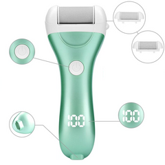 Electric Foot File for Heels - Pedicure Callus Remover for Dead, Hard Skin