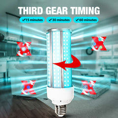 100 W UV-keimtötende Sterilisationslampe - LED UVC E27 Glühbirne zur Desinfektion zu Hause