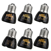 45MM Schwarz Infrarot Keramik Wärme Lampe Birne für Reptil Haustiere Grübler AC220V