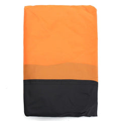 Waterproof Scooter Cover - Rain & Dust Protection, Orange/Black, Sizes M-XL