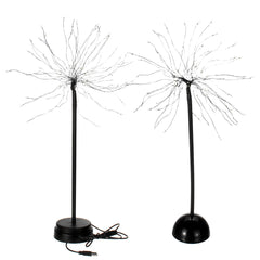 Nachtlicht mit Löwenzahn-Feuerwerk und 100 LEDs – Stromversorgung über USB für Garten, Hochzeit, Party, Weihnachtsdekoration