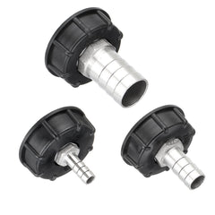 Wassertank-Schlauchadapter-Anschlüsse - Auslassanschluss aus Edelstahl 304, 12 mm, 20 mm, 32 mm