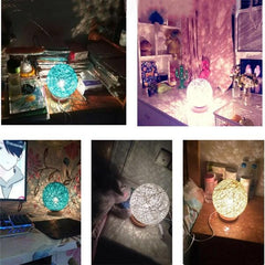 60W E27 Dimmbare Sepak Takraw Holz Schreibtisch Lampe Nacht Licht AC110-220V