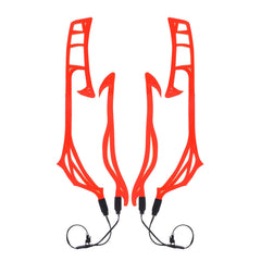 Universal Motorcycle Helmet LED Signal Light Flashing Strip Luminous Sticker