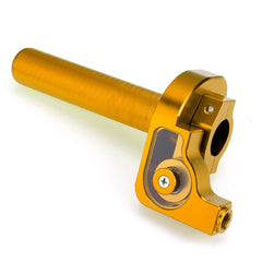22 mm 7/8 Zoll Gasdrehgriff-Lenker aus eloxiertem Aluminium für Dirt Pit Bike – universelle Passform