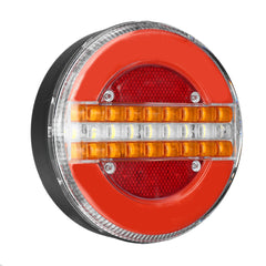 2PCS 24V LED Rear Tail Lights for Truck, Lorry, Van, Caravan, Bus, Camper