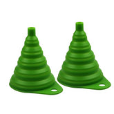 Tritina Home & Kitchen Foldable Funnel,Silicone Collapsible Style,BPA-free,Heat Resistant,for dishwasher(Pink)