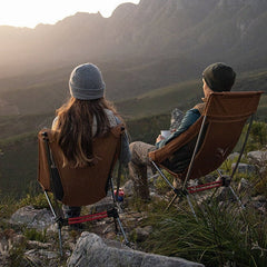 Lightweight Compact Folding Moon Camping Chair - Breathable, Comfortable, Portable Outdoor Fishing Chair